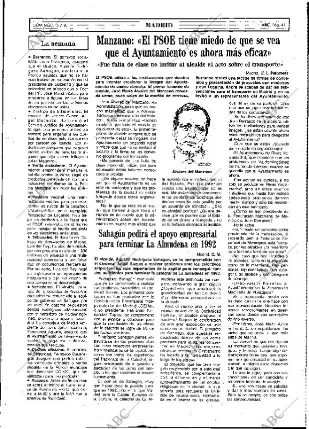 ABC MADRID 15-07-1990 página 41