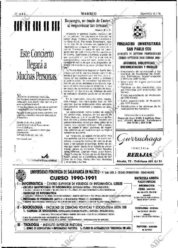 ABC MADRID 15-07-1990 página 42