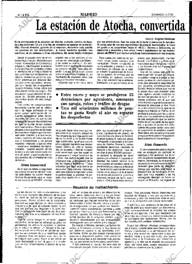 ABC MADRID 15-07-1990 página 46