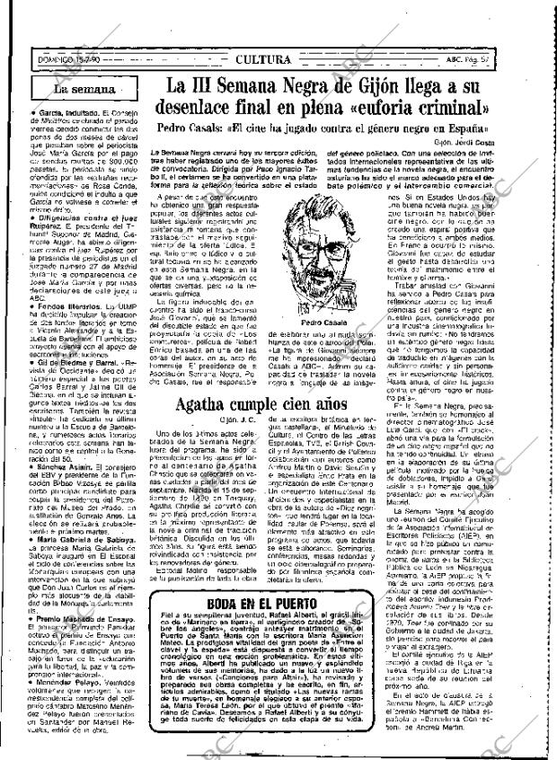 ABC MADRID 15-07-1990 página 57