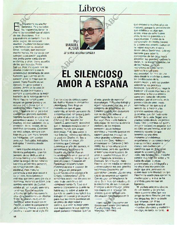 BLANCO Y NEGRO MADRID 15-07-1990 página 14