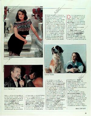 BLANCO Y NEGRO MADRID 15-07-1990 página 49