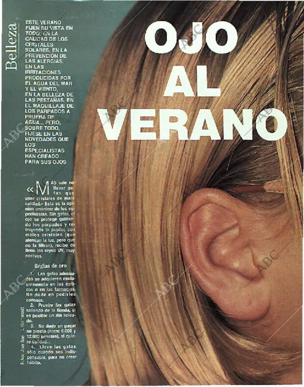 BLANCO Y NEGRO MADRID 15-07-1990 página 88
