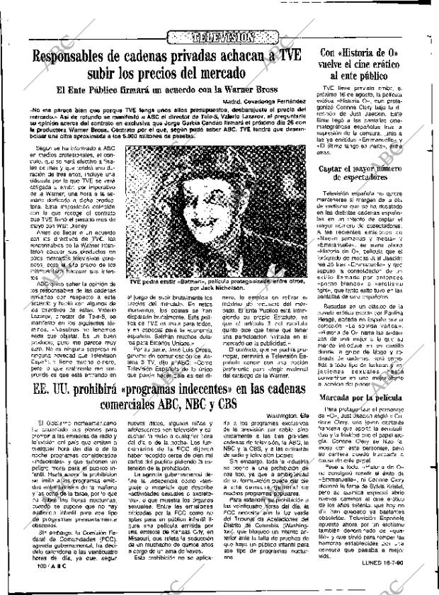 ABC SEVILLA 16-07-1990 página 100