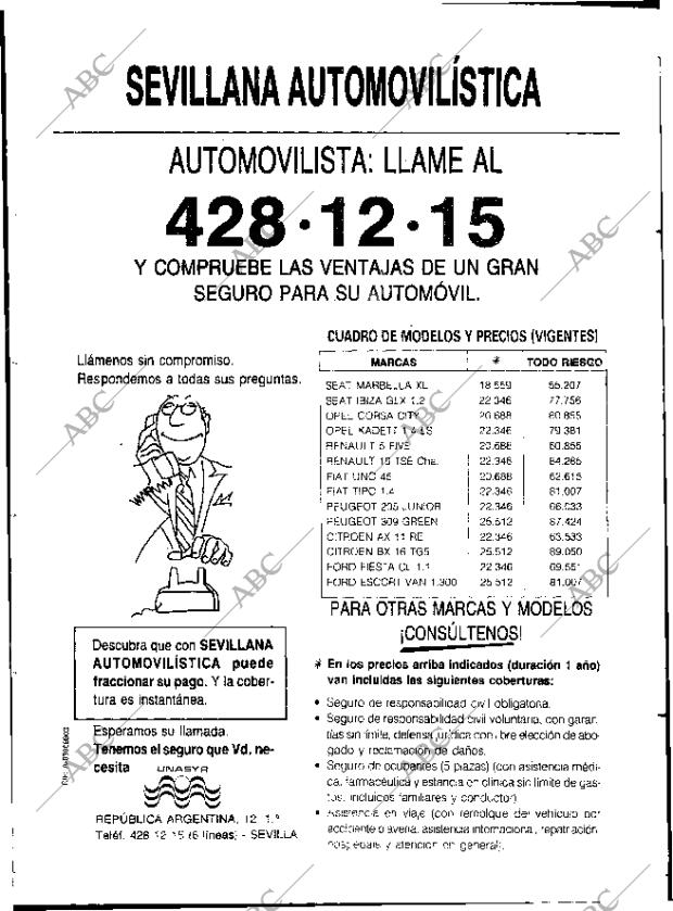 ABC SEVILLA 16-07-1990 página 104
