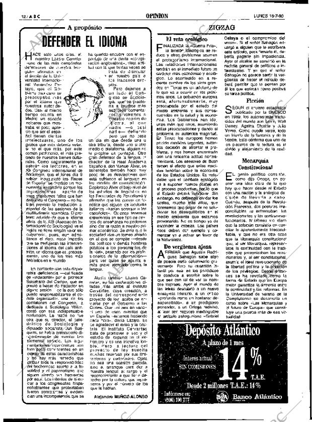 ABC SEVILLA 16-07-1990 página 12