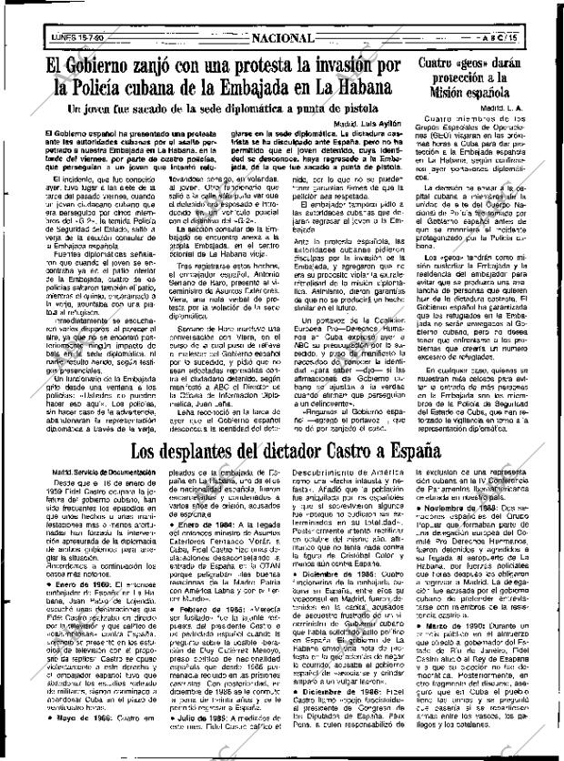 ABC SEVILLA 16-07-1990 página 15
