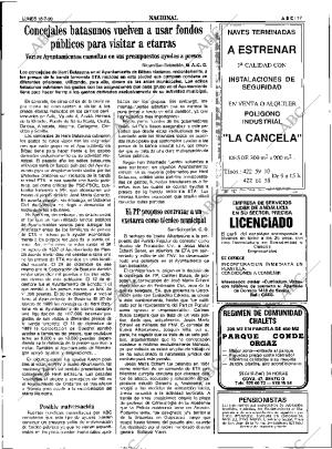 ABC SEVILLA 16-07-1990 página 17