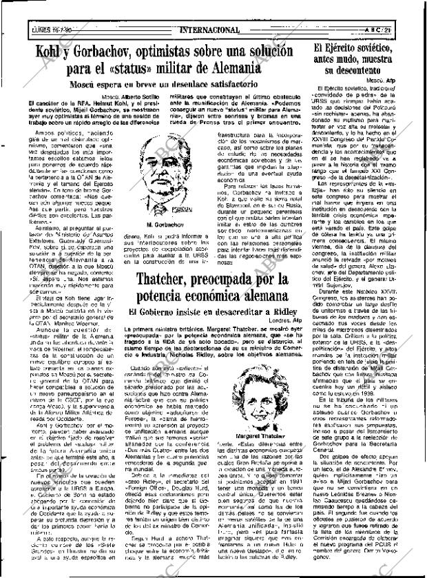 ABC SEVILLA 16-07-1990 página 21