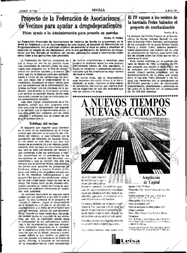 ABC SEVILLA 16-07-1990 página 35