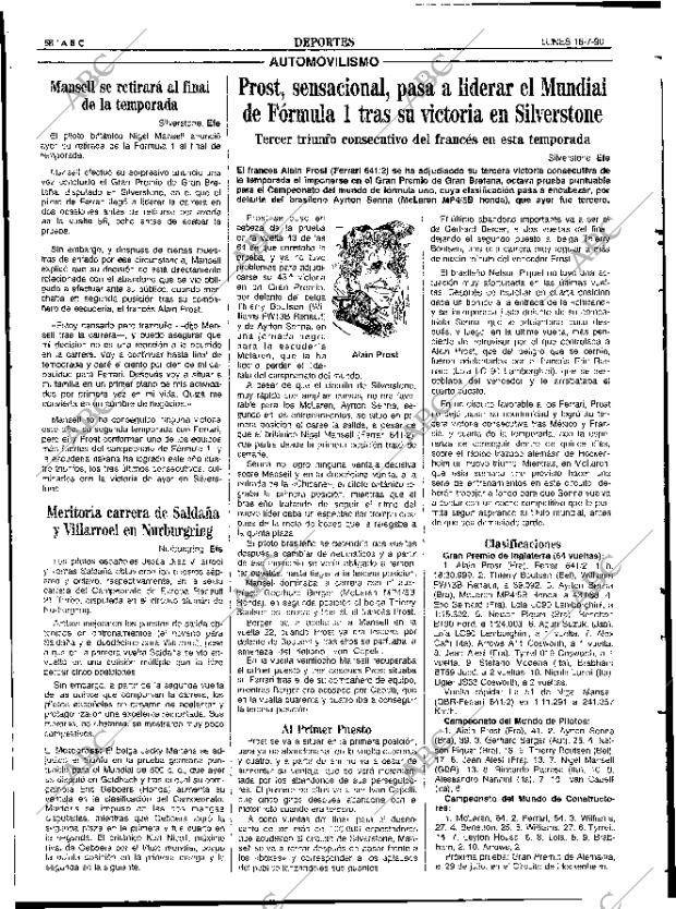 ABC SEVILLA 16-07-1990 página 58
