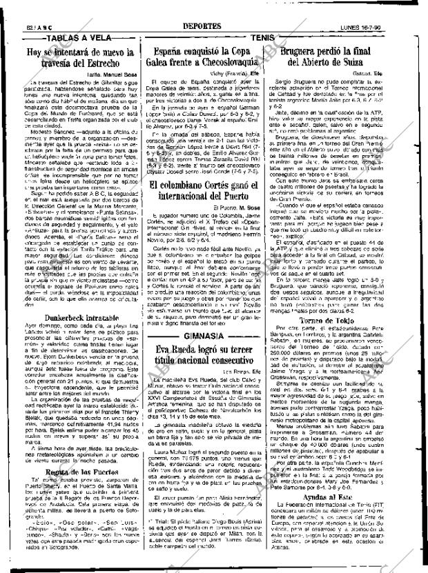 ABC SEVILLA 16-07-1990 página 62
