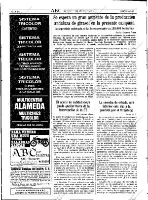 ABC SEVILLA 16-07-1990 página 72
