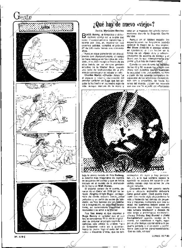 ABC SEVILLA 16-07-1990 página 94