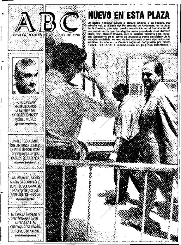 ABC SEVILLA 17-07-1990 página 1