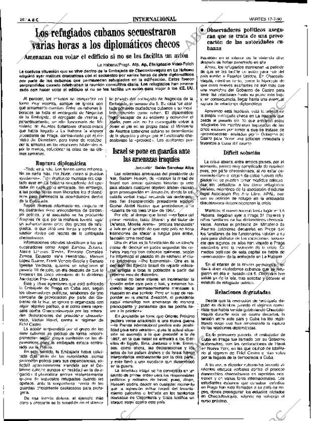 ABC SEVILLA 17-07-1990 página 26