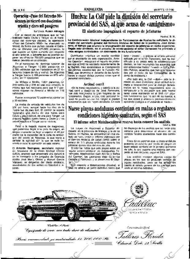 ABC SEVILLA 17-07-1990 página 36