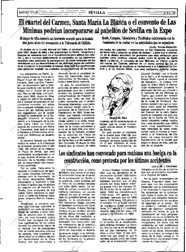 ABC SEVILLA 17-07-1990 página 39