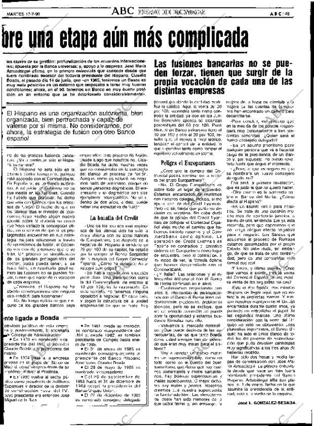 ABC SEVILLA 17-07-1990 página 49