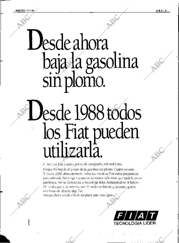 ABC SEVILLA 17-07-1990 página 51