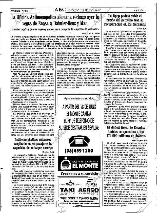 ABC SEVILLA 17-07-1990 página 53