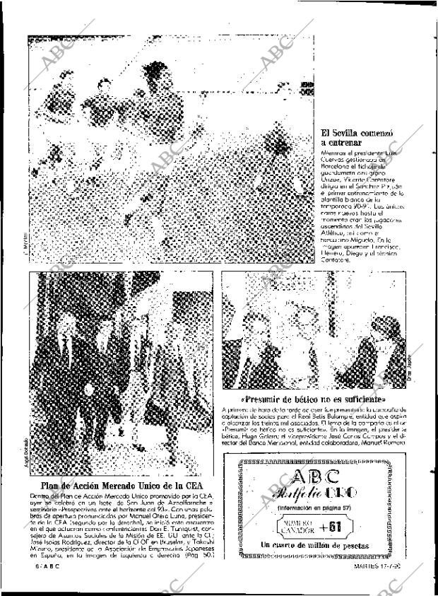 ABC SEVILLA 17-07-1990 página 6