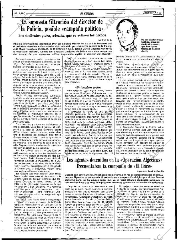 ABC SEVILLA 17-07-1990 página 62