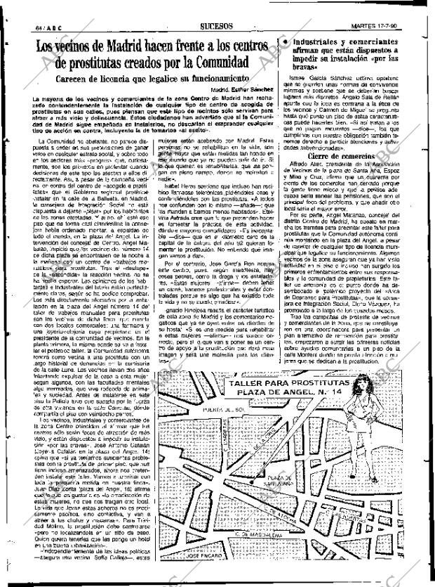 ABC SEVILLA 17-07-1990 página 64