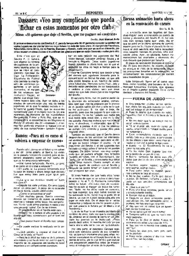 ABC SEVILLA 17-07-1990 página 66