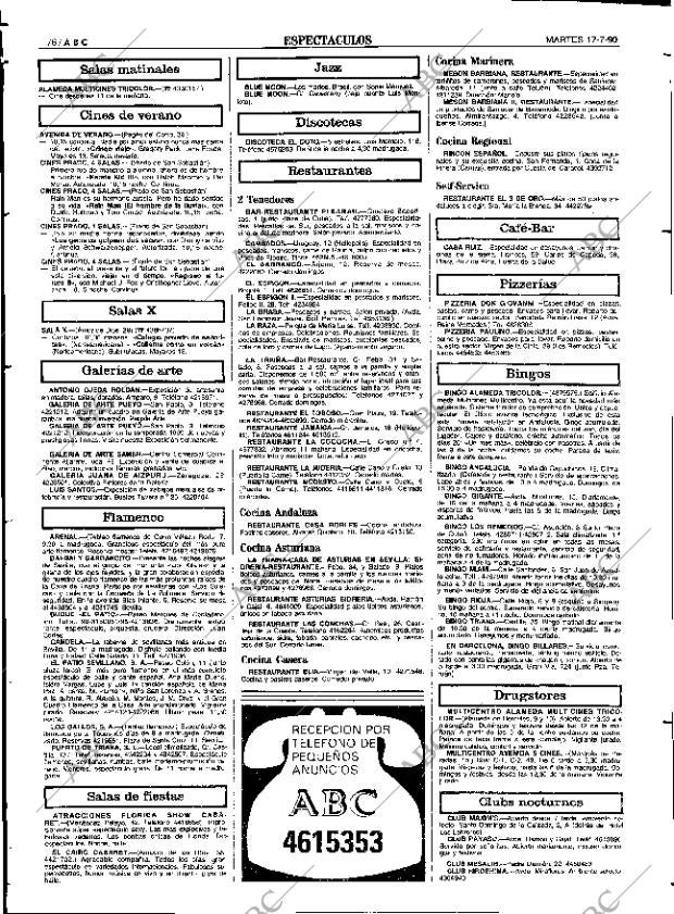 ABC SEVILLA 17-07-1990 página 76