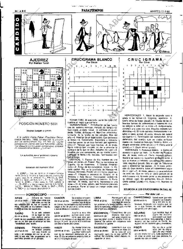 ABC SEVILLA 17-07-1990 página 84