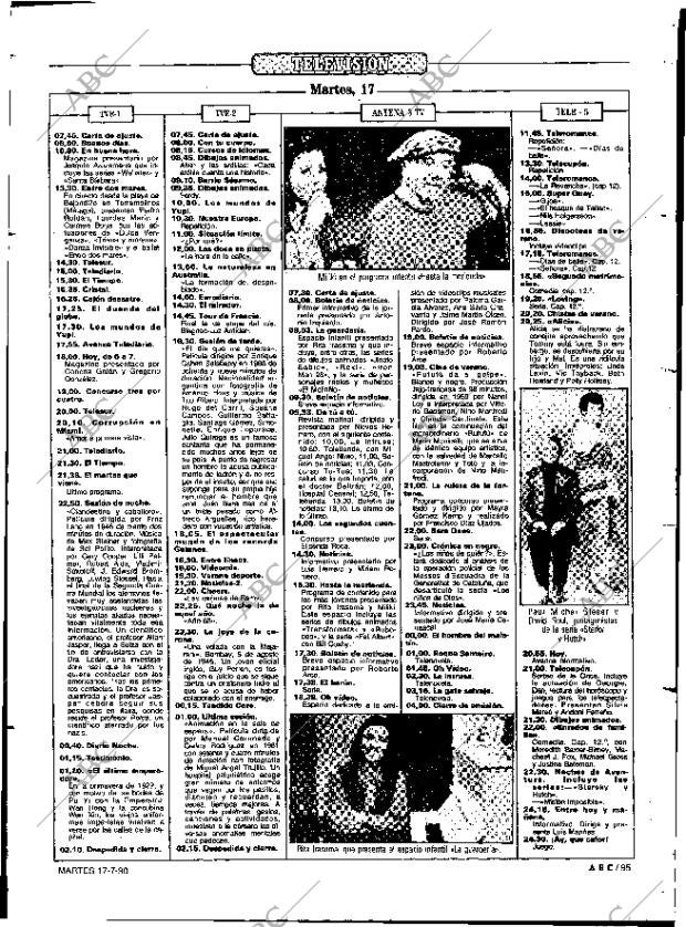 ABC SEVILLA 17-07-1990 página 95