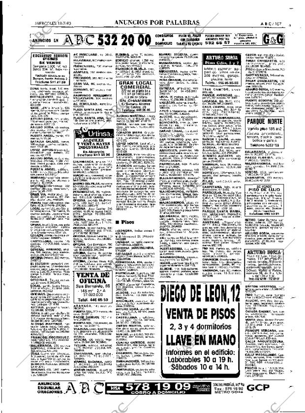ABC MADRID 18-07-1990 página 107