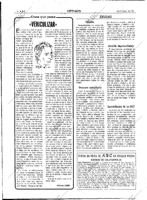 ABC MADRID 18-07-1990 página 16