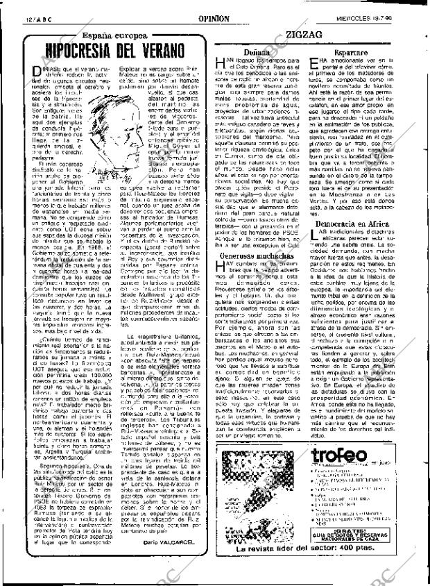 ABC SEVILLA 18-07-1990 página 12
