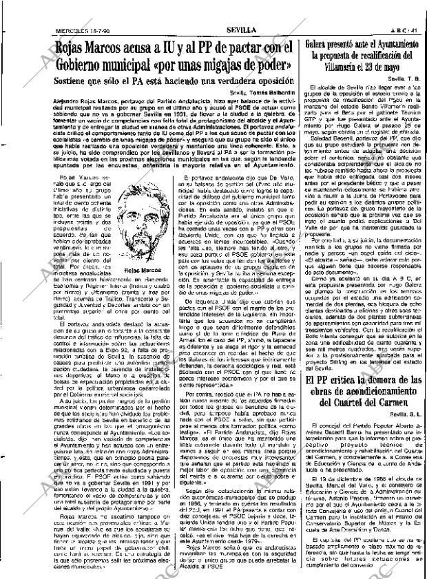 ABC SEVILLA 18-07-1990 página 41