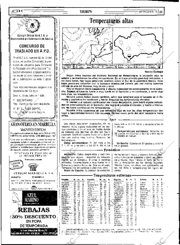 ABC SEVILLA 18-07-1990 página 46