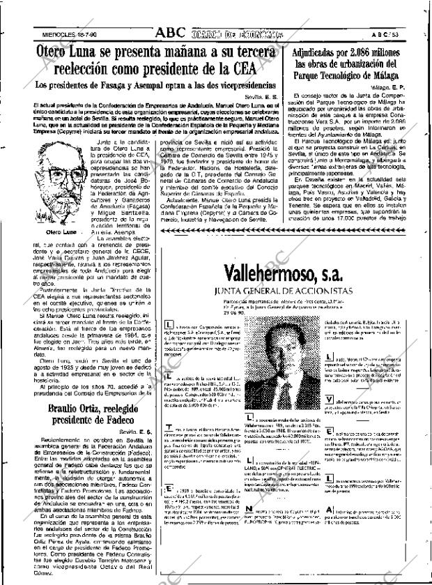 ABC SEVILLA 18-07-1990 página 53