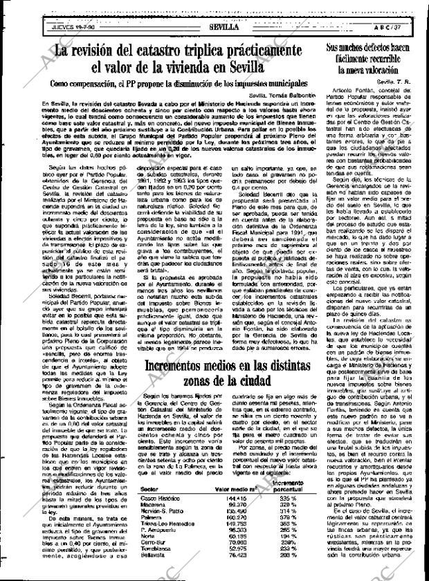 ABC SEVILLA 19-07-1990 página 37