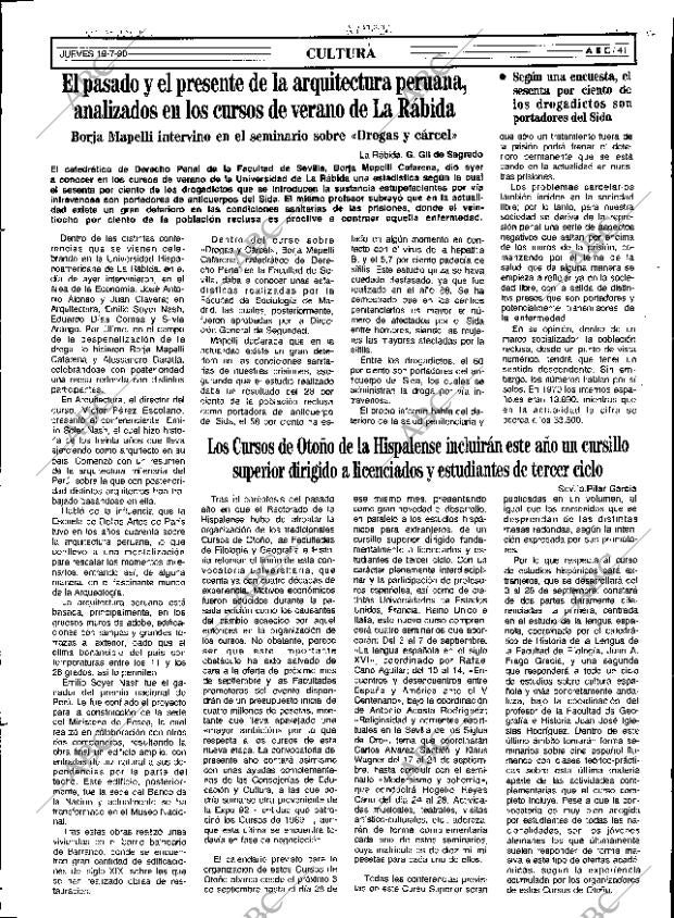 ABC SEVILLA 19-07-1990 página 41