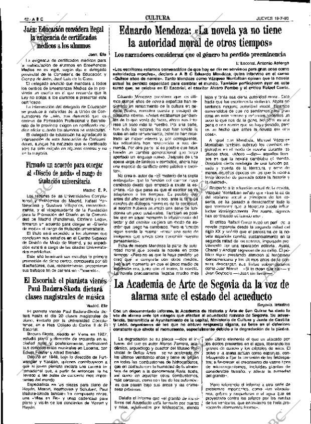 ABC SEVILLA 19-07-1990 página 42