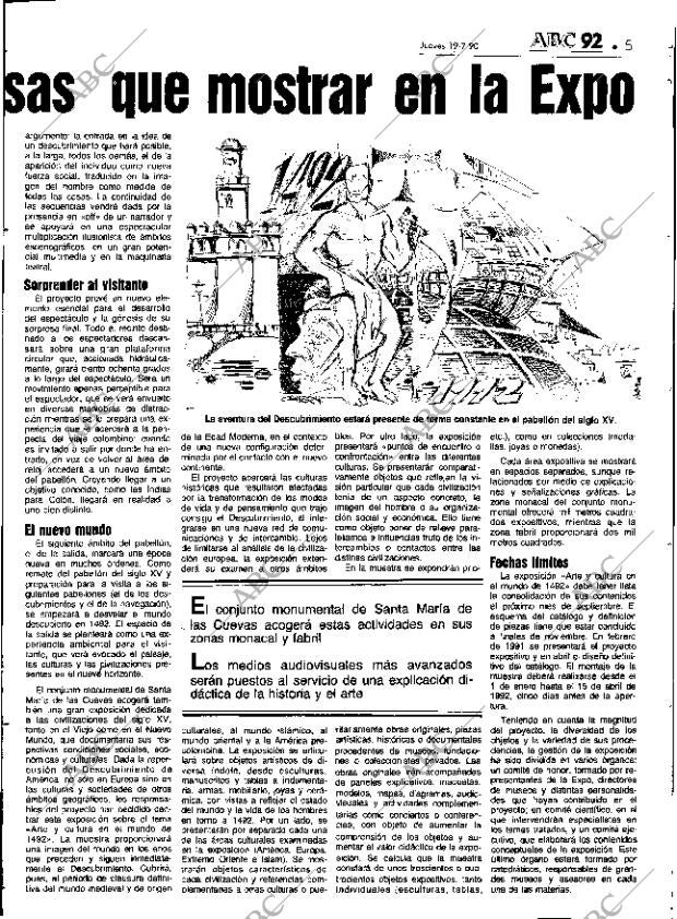 ABC SEVILLA 19-07-1990 página 49