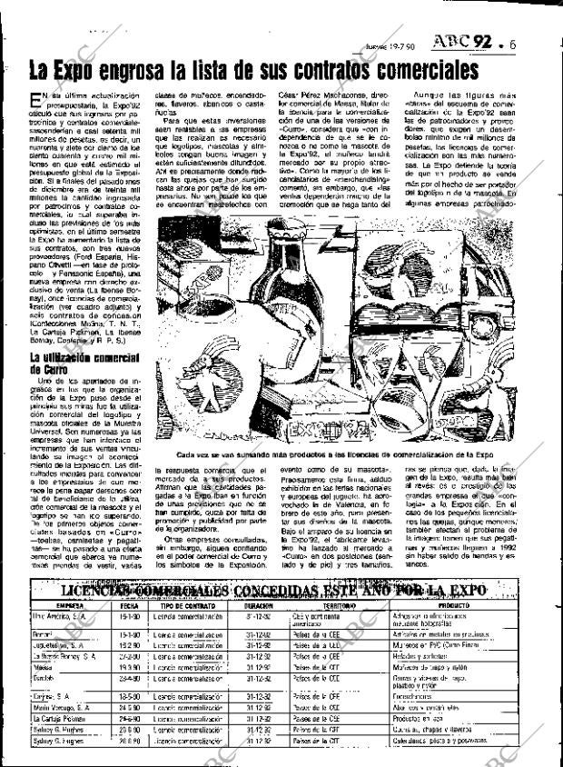 ABC SEVILLA 19-07-1990 página 50