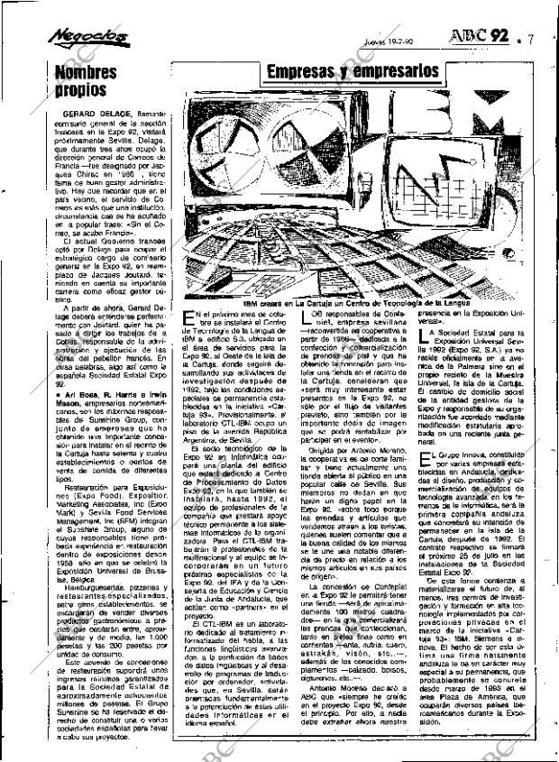 ABC SEVILLA 19-07-1990 página 51