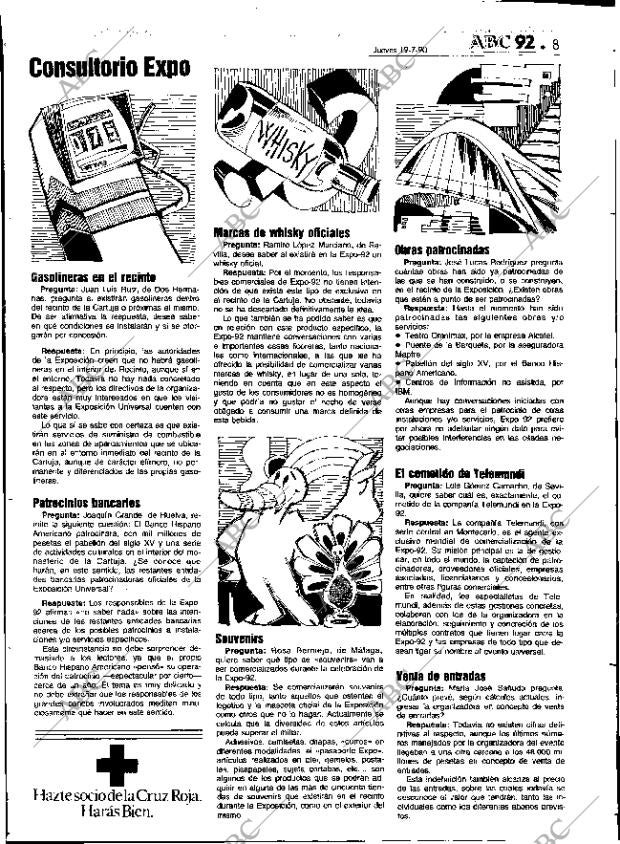 ABC SEVILLA 19-07-1990 página 52