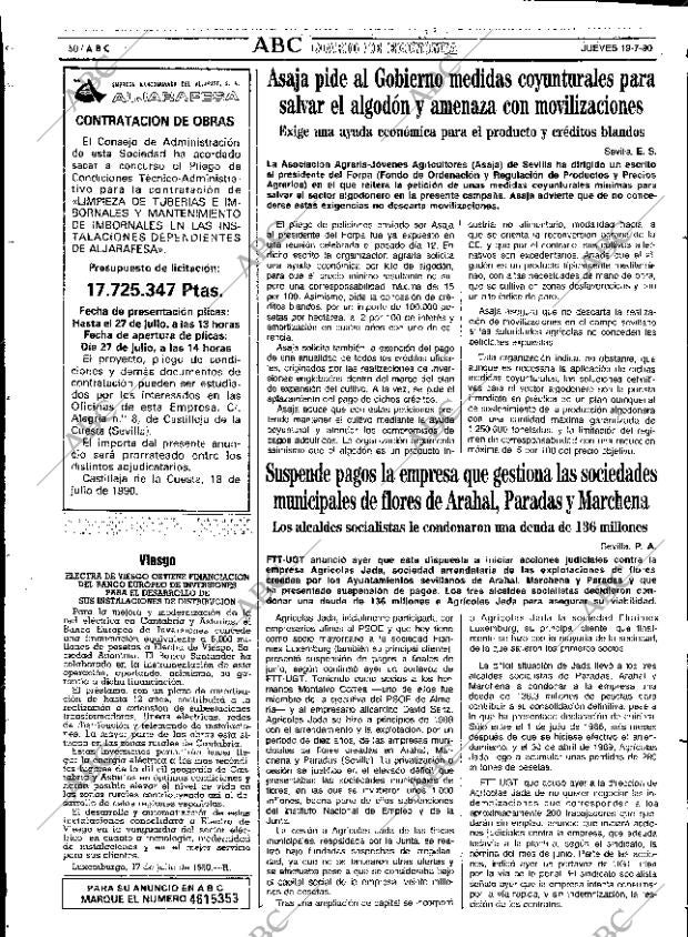 ABC SEVILLA 19-07-1990 página 58