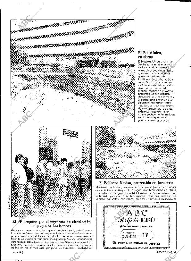 ABC SEVILLA 19-07-1990 página 6