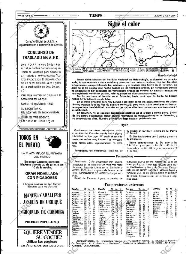 ABC SEVILLA 19-07-1990 página 64