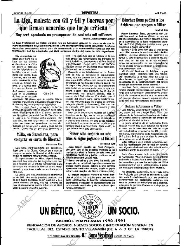 ABC SEVILLA 19-07-1990 página 71