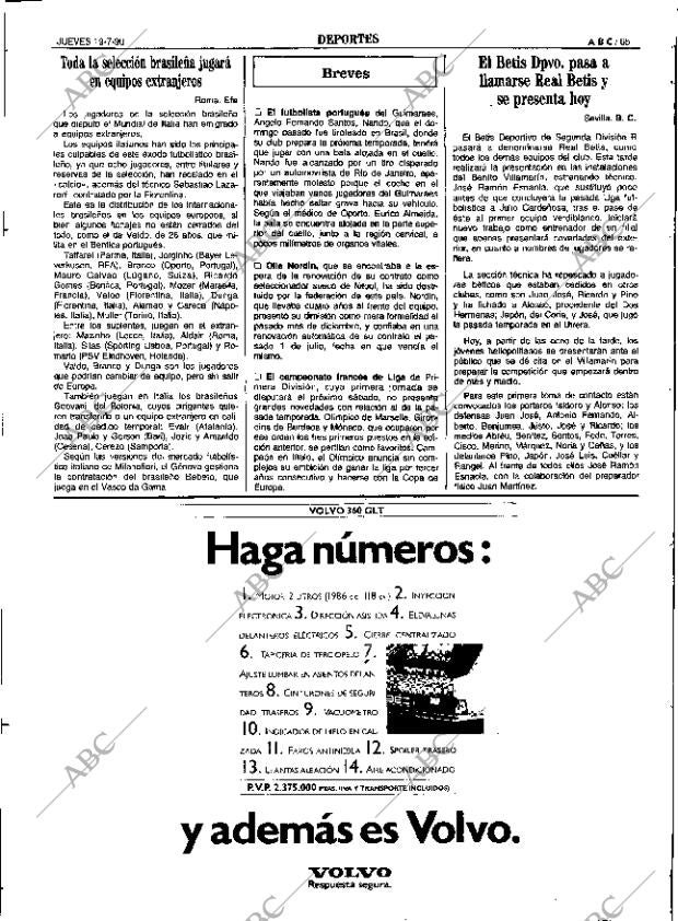 ABC SEVILLA 19-07-1990 página 73